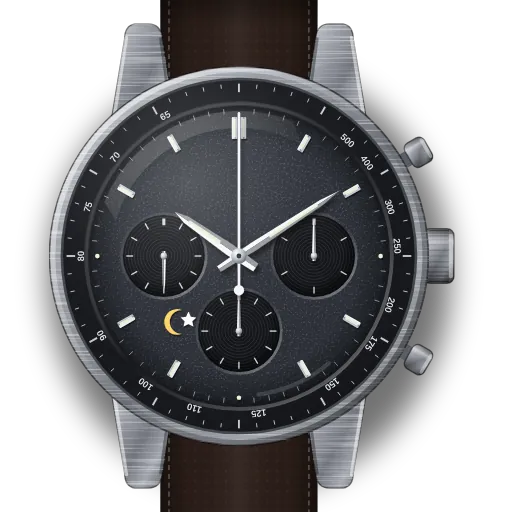 Illustration of the Omega Speedmaster Professional Snoopy "Eyes on the Stars" (2003) dial (our own drawing, not a product photo)