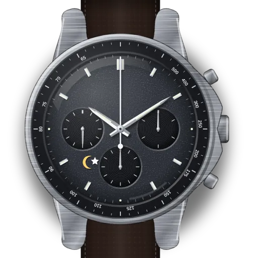 Illustration of the Omega Speedmaster Professional Snoopy "Eyes on the Stars" (2003) dial (our own drawing, not a product photo)