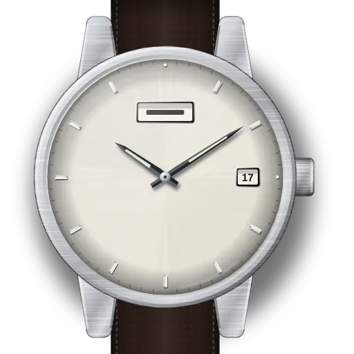 Illustration of the Seiko Presage with calibre 6R24 (day, date, power reserve) dial (our own drawing, not a product photo)